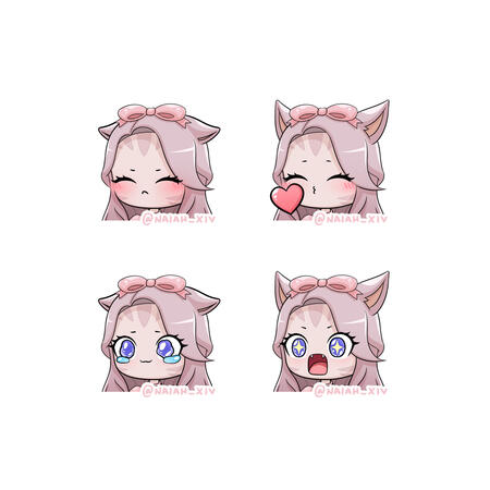 Chibi Emote ($10 each)